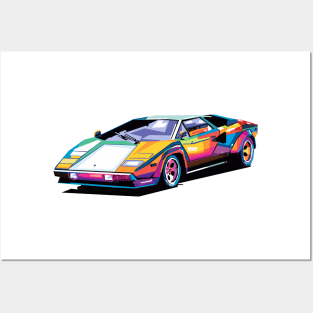 Super Car Posters and Art